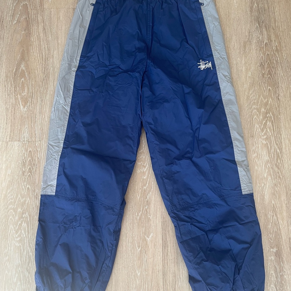 Stussy SS ‘26 Blue/Grey Track Pants
